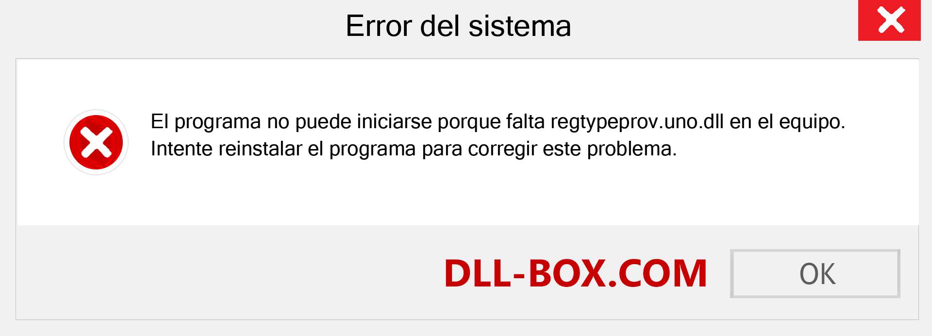 ¿Falta el archivo regtypeprov.uno.dll ?. Descargar para Windows 7, 8, 10 - Corregir regtypeprov.uno dll Missing Error en Windows, fotos, imágenes